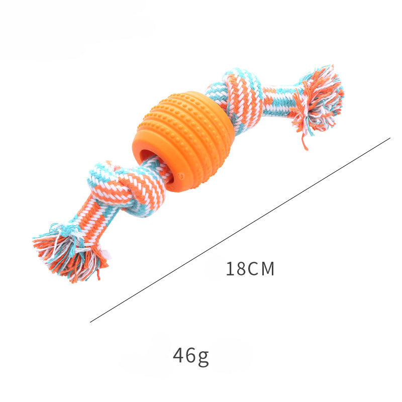 Dog Soft Durable Chew Toy Cleaning Teeth And Protects Oral Health