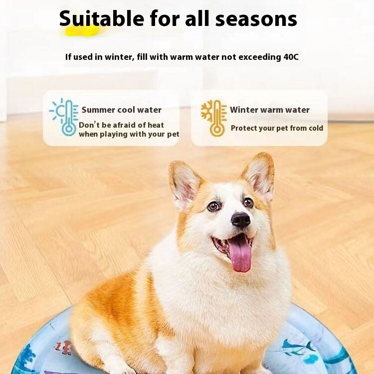 Cooling Water Bed Cushion Ice Pad Sleeping Mat For Dogs and Cats