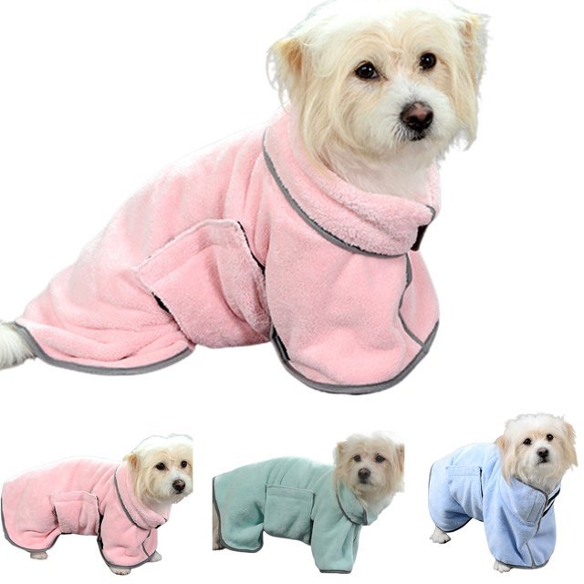 Quick-drying Absorbent Bathrobe Towel Dog Towel
