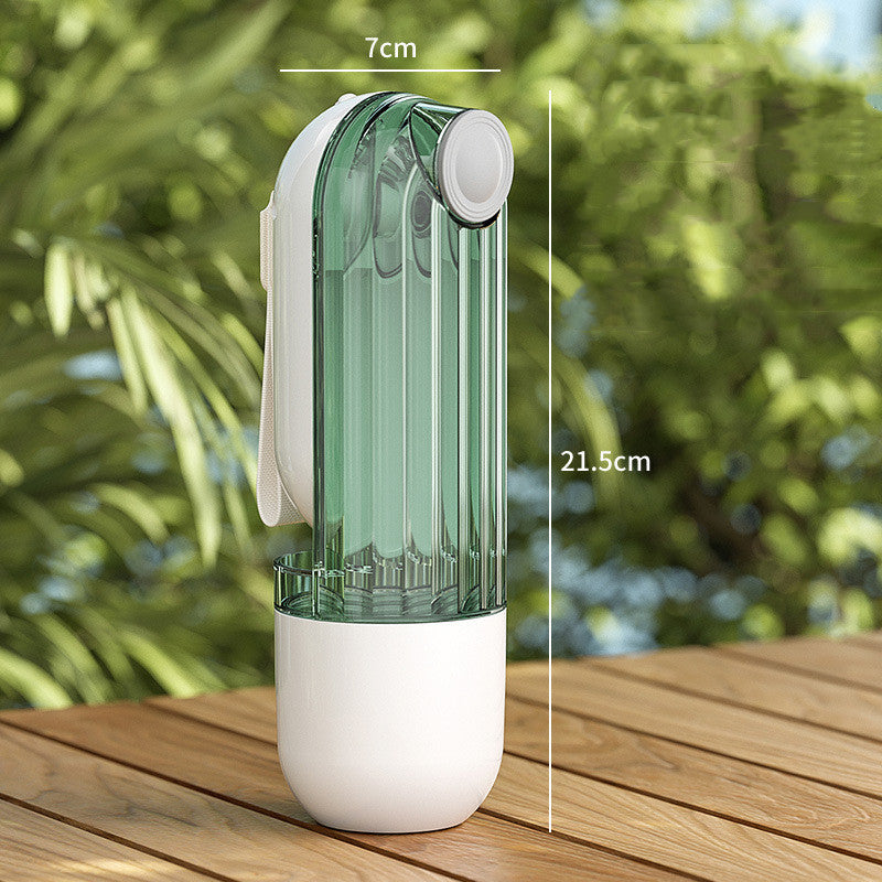 2 In 1 Pet Walking Portable Drinking Feeding Cup