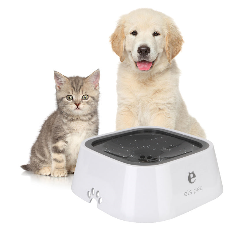 1.5L Pet Anti-Overflow Slow Water Feeder Dispenser