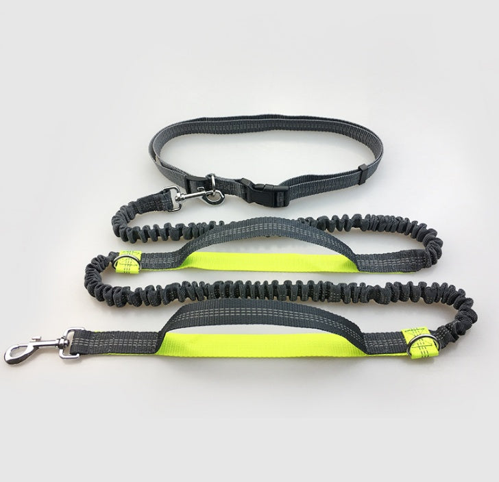 multi-function running reflective pull dog leash