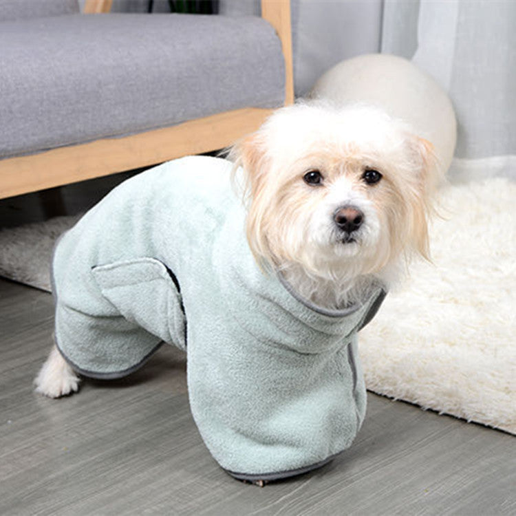 Quick-drying Absorbent Bathrobe Towel Dog Towel