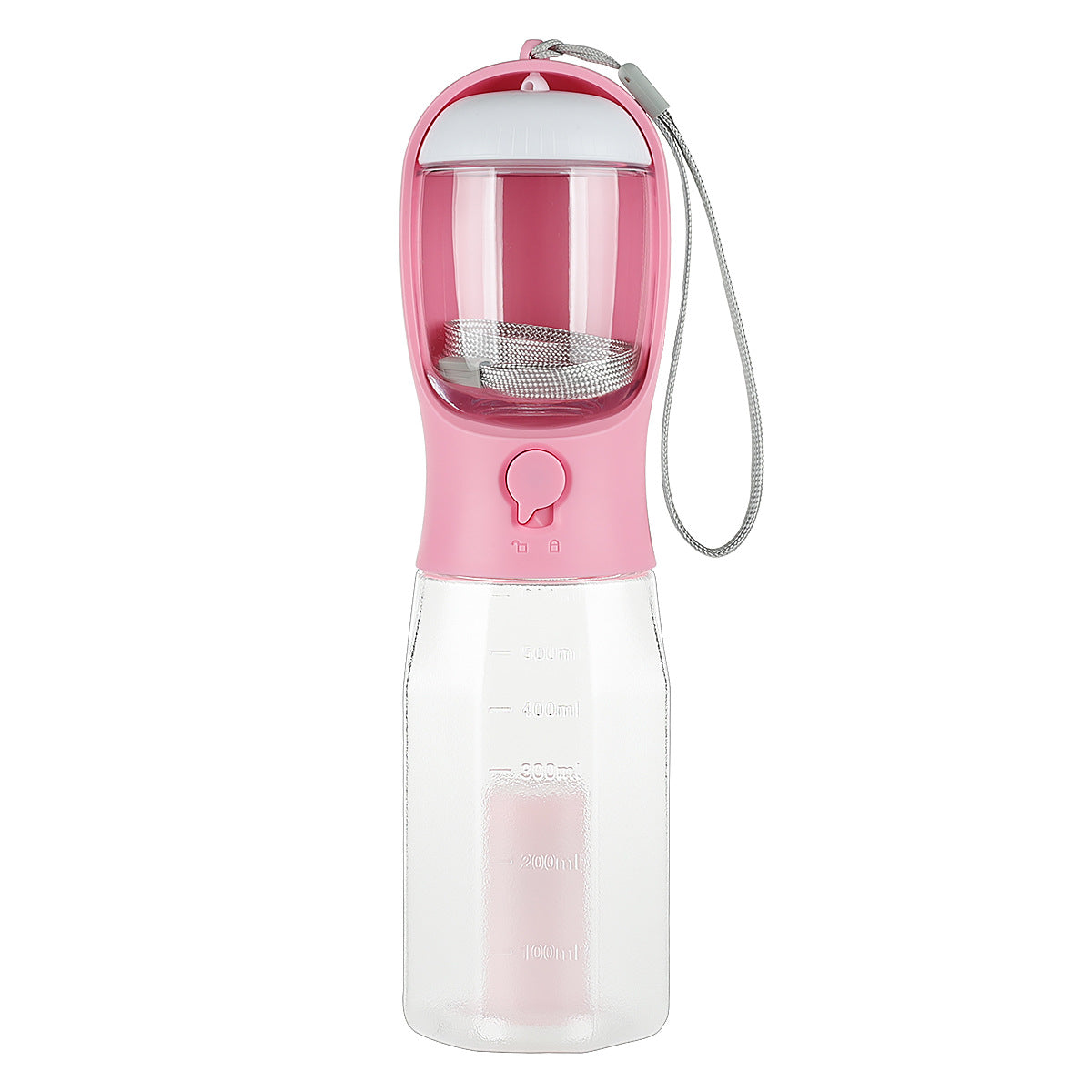 Portable PET Water Bottle Food Feeder