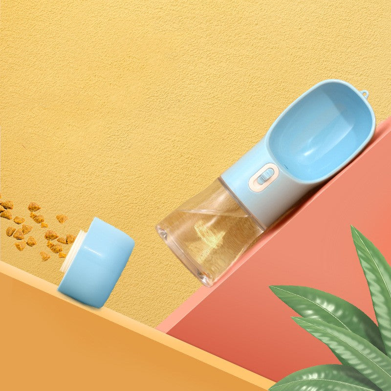 Pet Water Bottle and Feeder Bowl