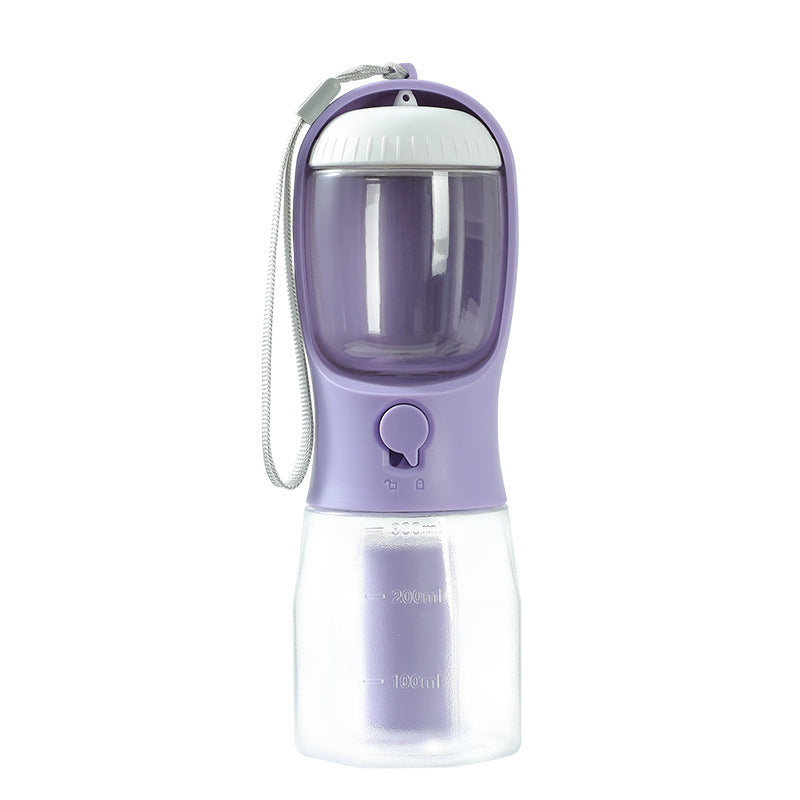 Small Multi-functional Dog Drinking Food Garbage Bag Cup