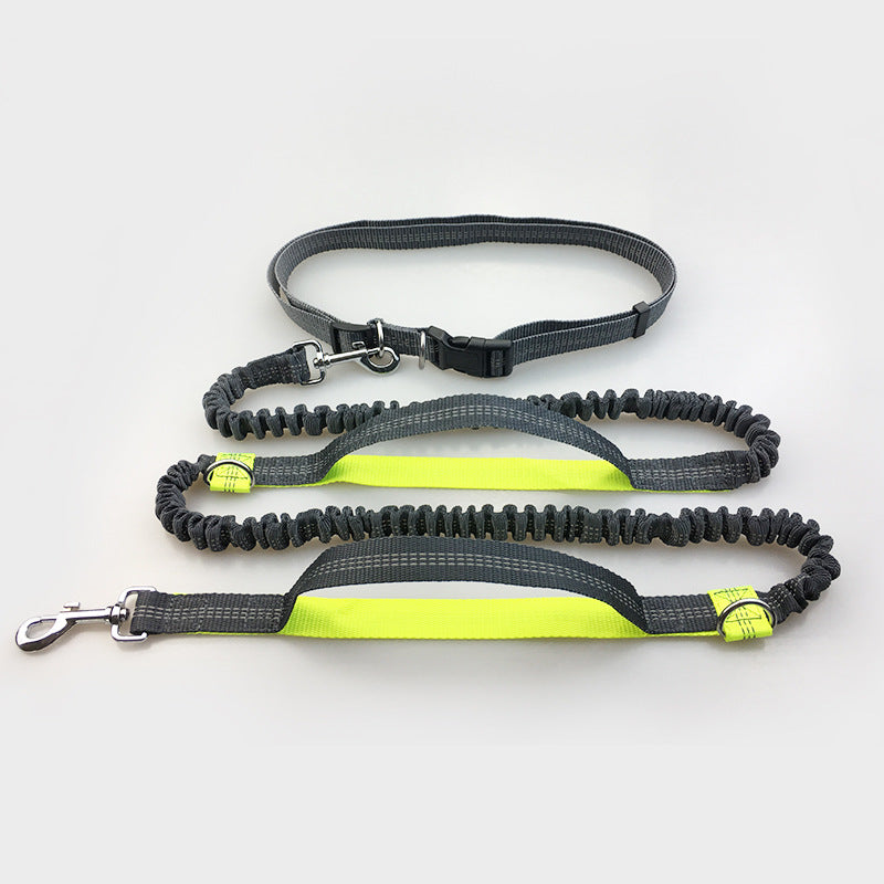 multi-function running reflective pull dog leash