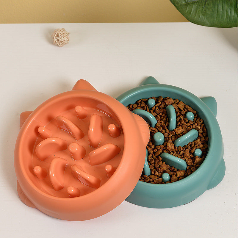 Pet Anti Choking Slow Feeder Bowl