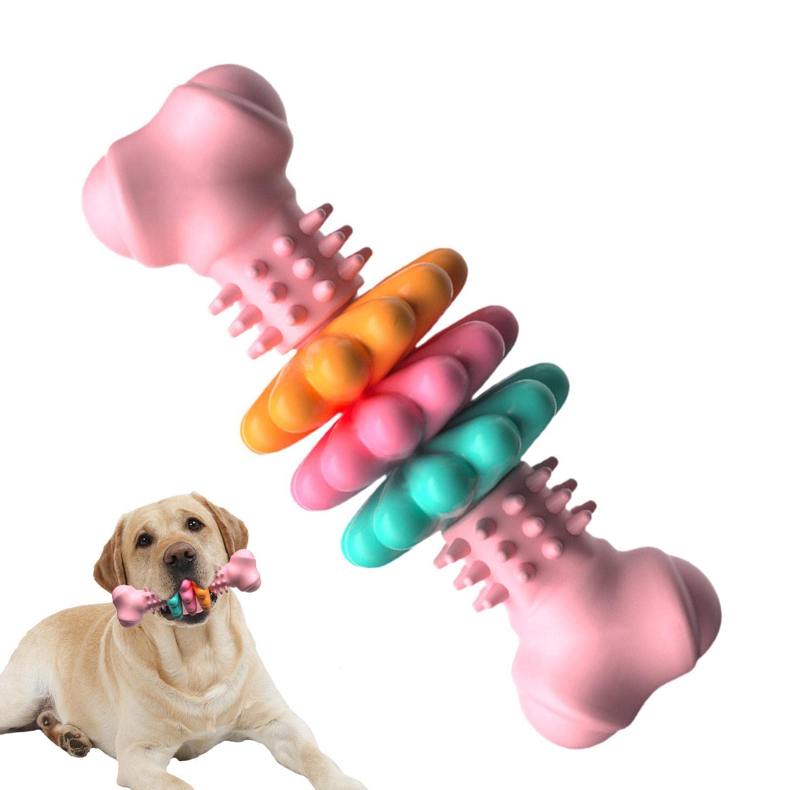 Dog Chew Bone Teeth Cleaning Toys Indestructible