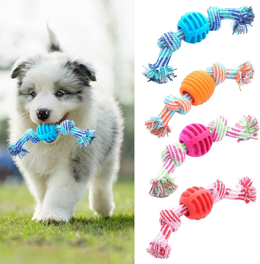 Chew Toys Molar Toy Cute Dog Toys With Ropes Chew Toys Dog Soft Durable Dog Chew Toys Cleaning Teeth And Protects Oral Health Blue