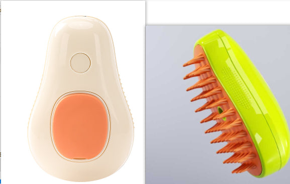Steamy Grooming Comb Electric Self Cleaning