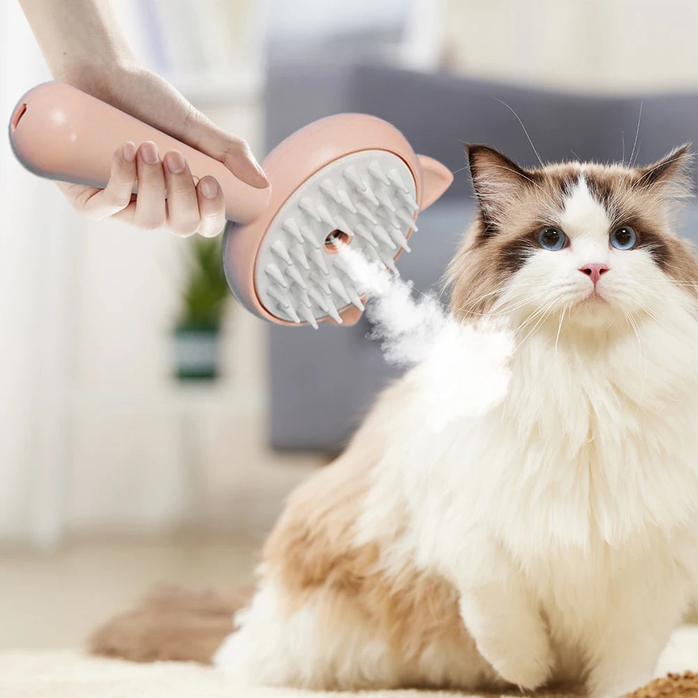Hair Cleaning Brush With Mist