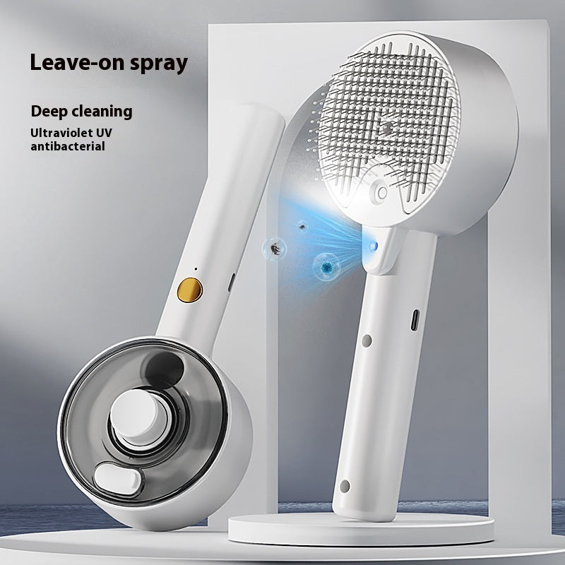 Steam Hair Remover  Self Cleaning Dog Brush