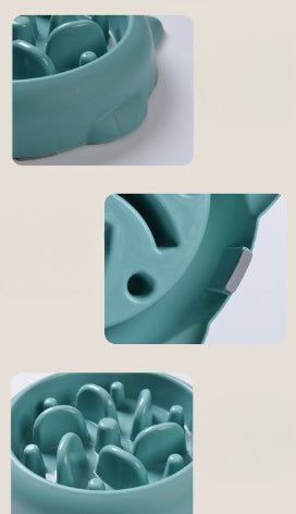 Pet Anti Choking Slow Feeder Bowl