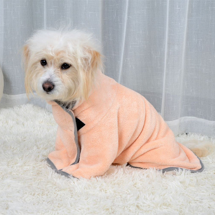 Quick-drying Absorbent Bathrobe Towel Dog Towel
