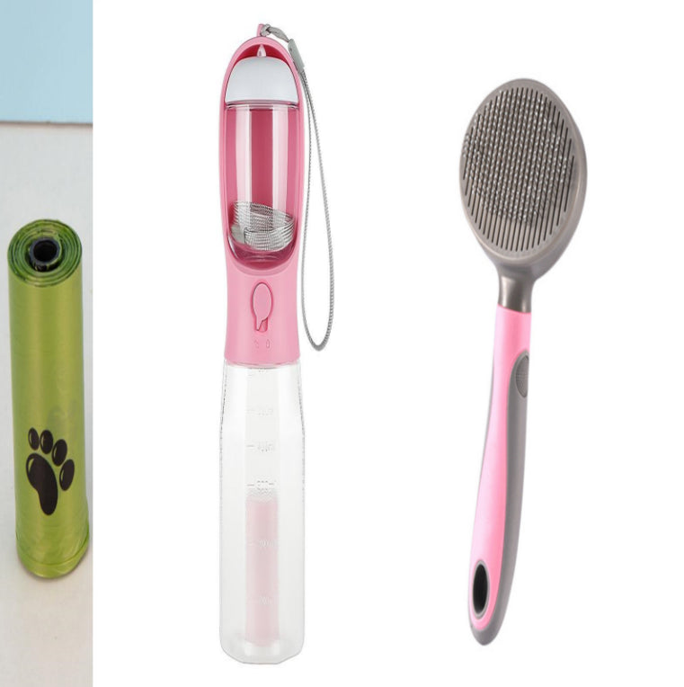 Portable PET Water Bottle Food Feeder