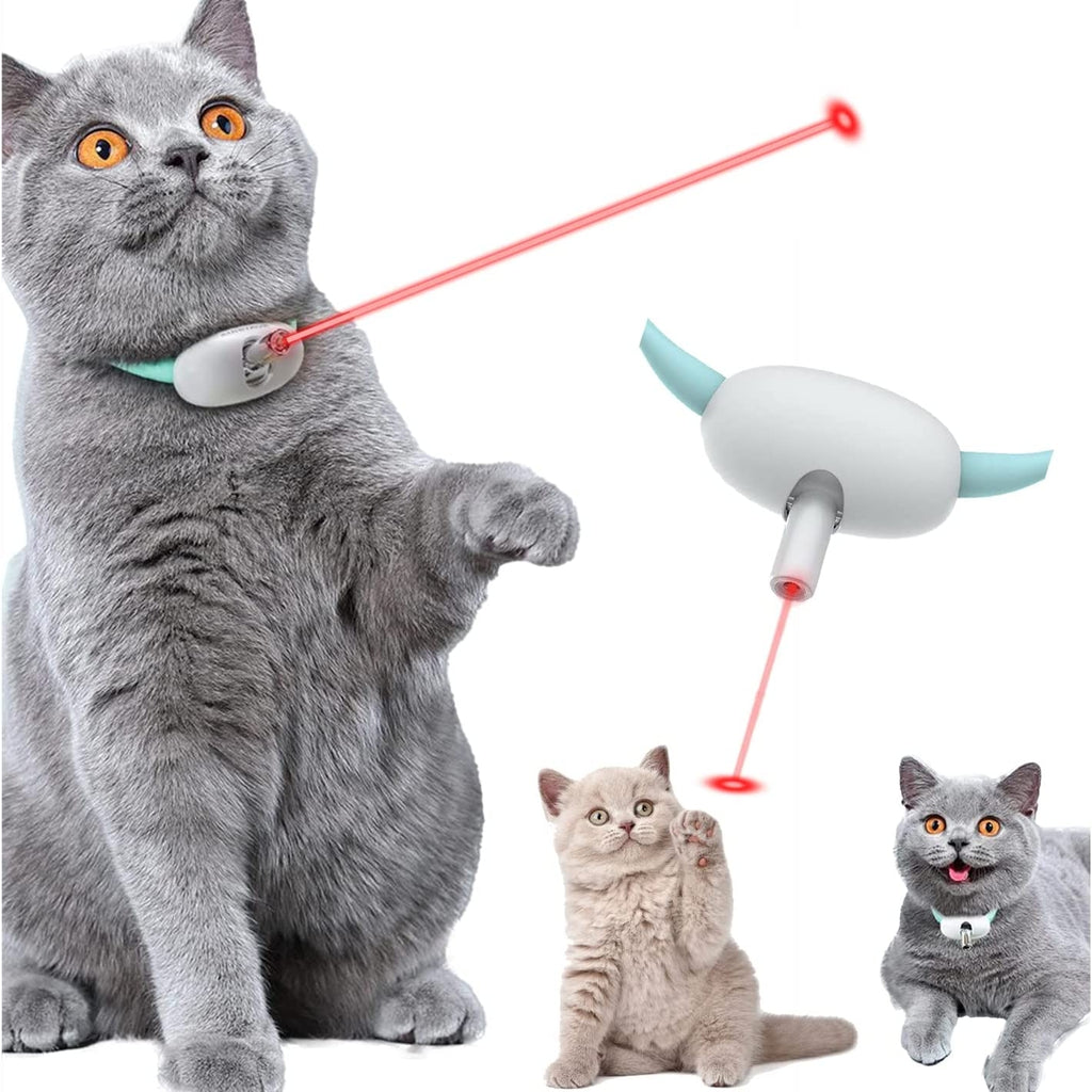 Automatic Cat Laser Teasing Collar USB Charging