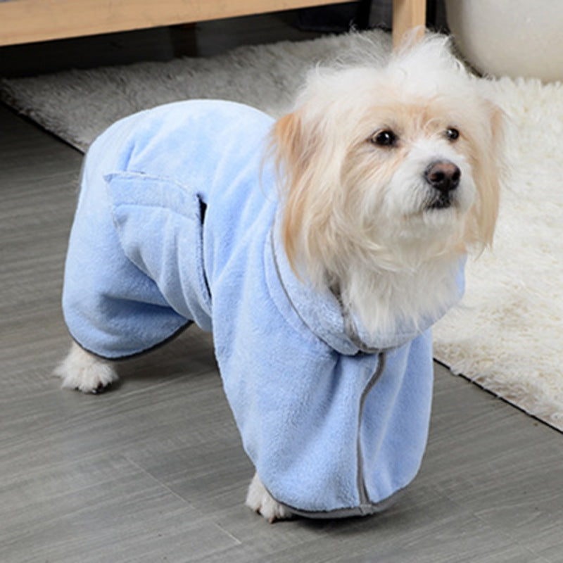 Quick-drying Absorbent Bathrobe Towel Dog Towel