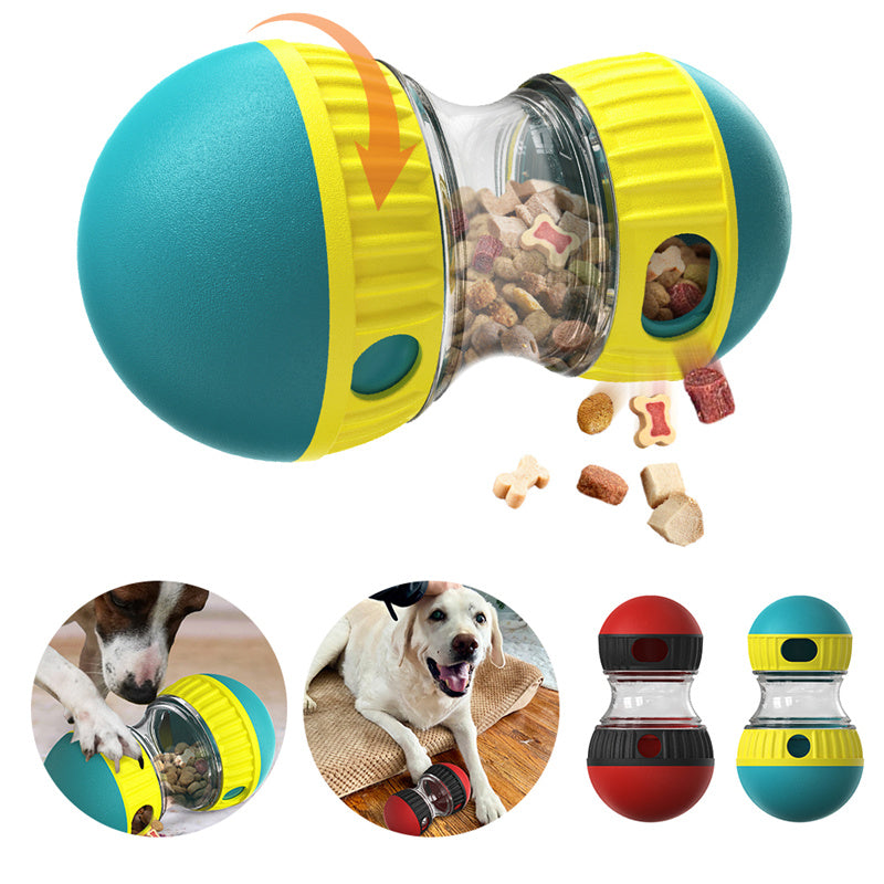 Dispensing Tumbler Food Ball Puzzle Toy