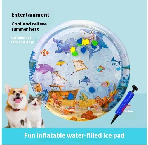 Cooling Water Bed Cushion Ice Pad Sleeping Mat For Dogs and Cats