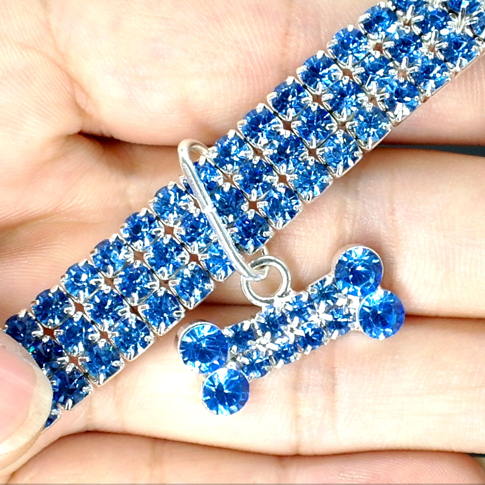 Bling Rhinestone Crystal Dog Collar