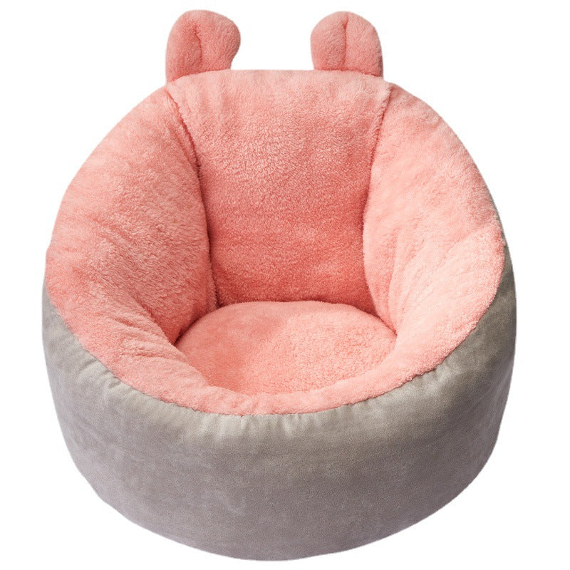 Pet Bed Warming Soft Sleeping Bag Cushion Kennel