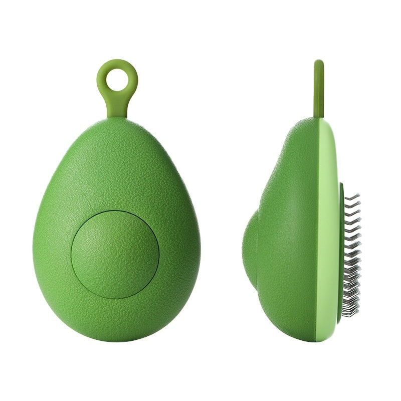 Pet Brush Hair Remover Cleaning Avocado Shaped Grooming Tool