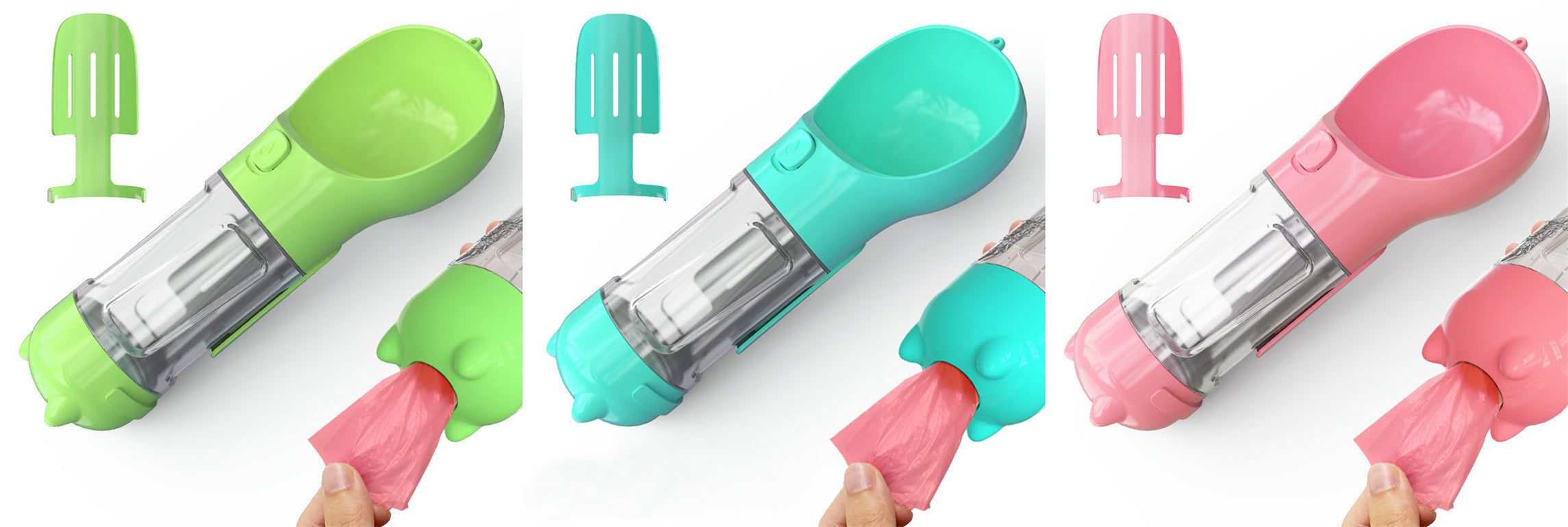 Pet Water Bottle Feeder Bowl Garbage Bag