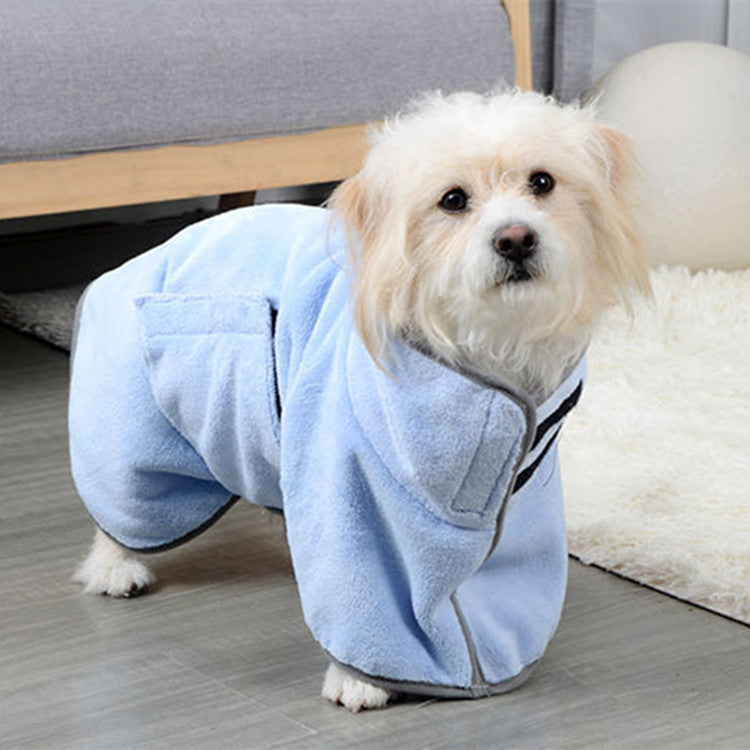 Quick-drying Absorbent Bathrobe Towel Dog Towel