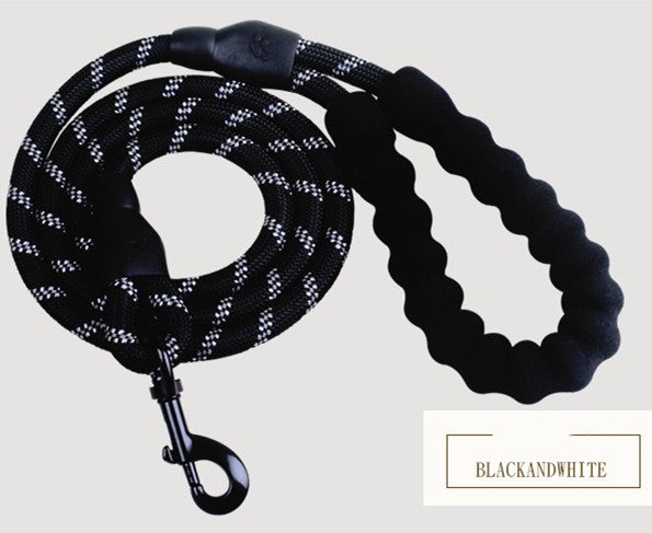 Reflective Dog Nylon Leash Rope For Small Medium Large Dogs Walking Training