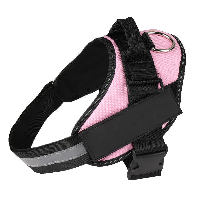 No Pull Reflective Breathable Adjustable Pet Harness