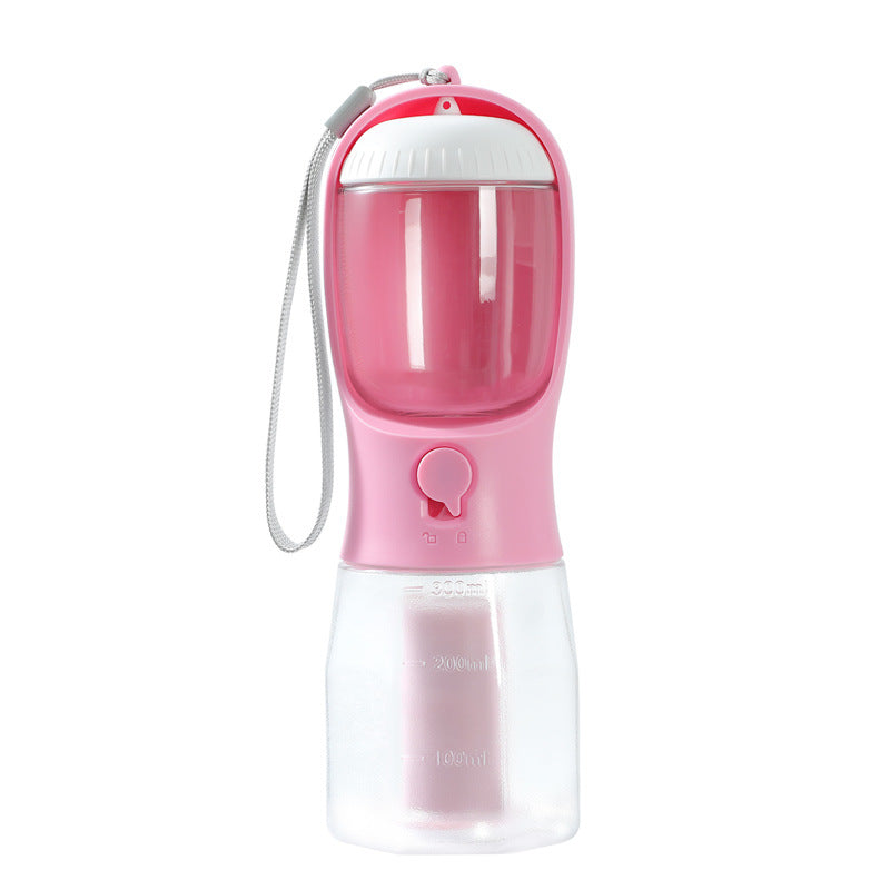 Small Multi-functional Dog Drinking Food Garbage Bag Cup