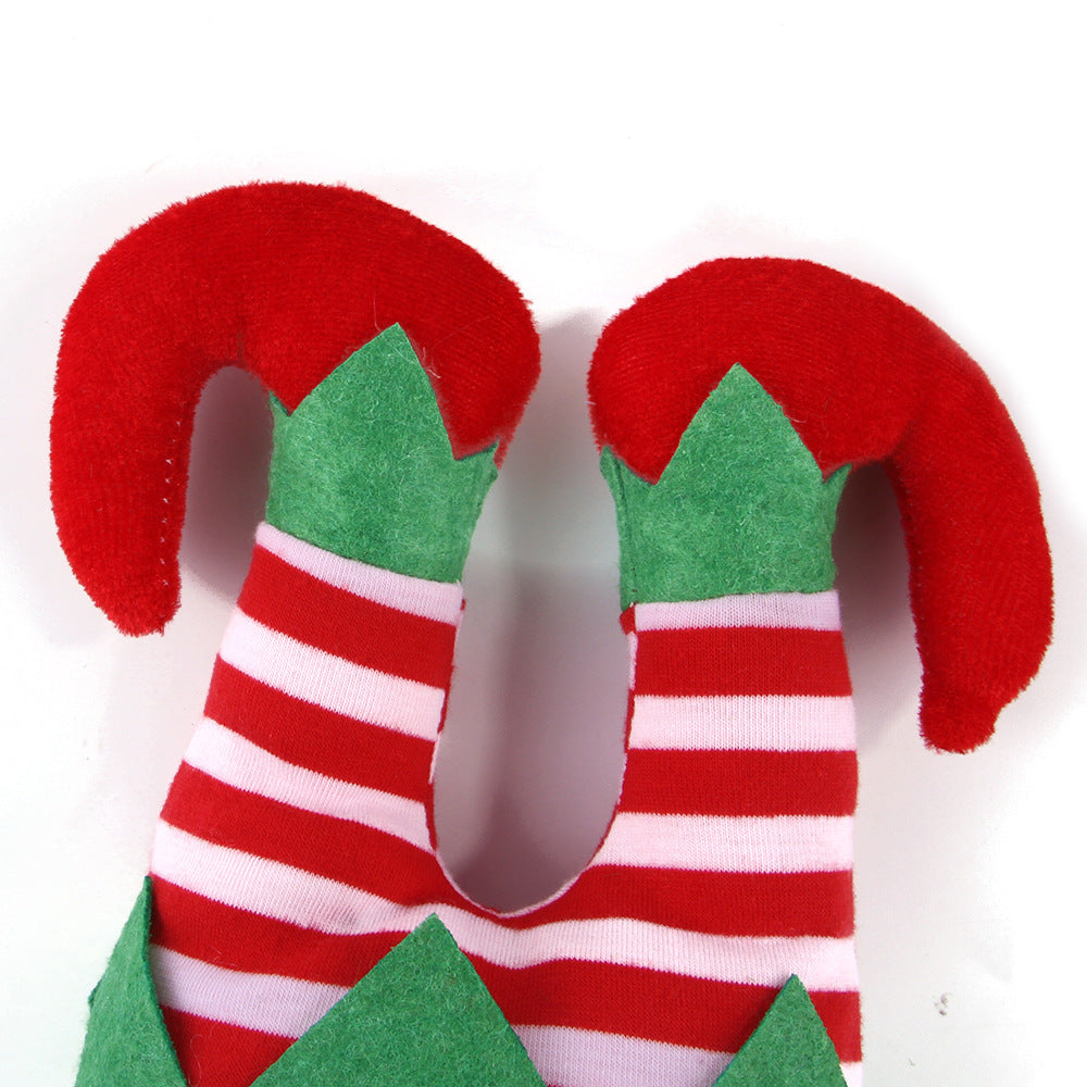 Christmas Funny Striped Clown Dog Hat