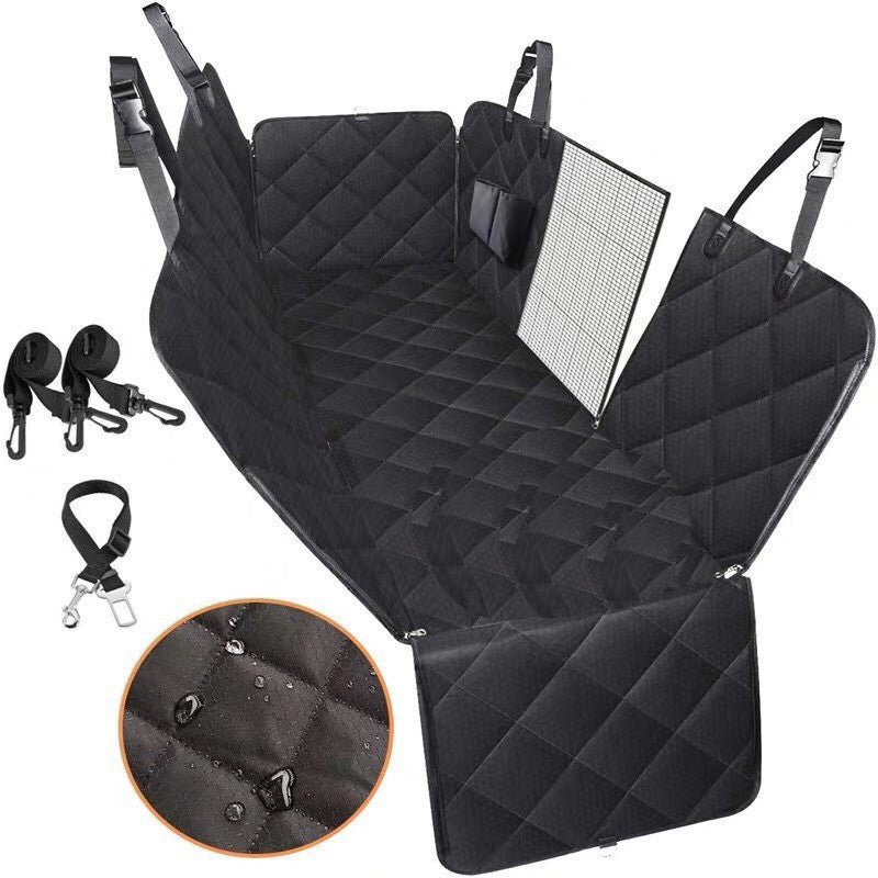 Dog Mesh Hammock Safety Protector Car Rear Back Seat Mat
