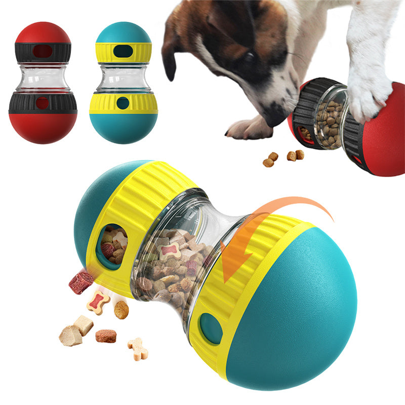 Dispensing Tumbler Food Ball Puzzle Toy