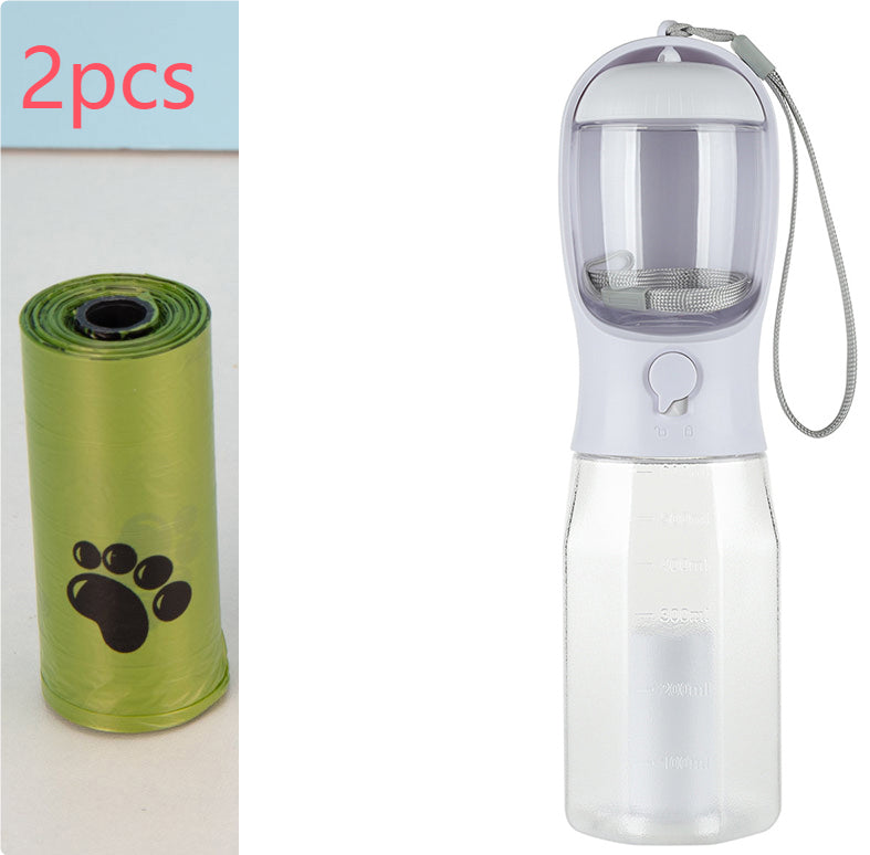 Portable PET Water Bottle Food Feeder