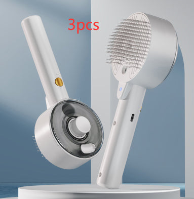 Steam Hair Remover  Self Cleaning Dog Brush