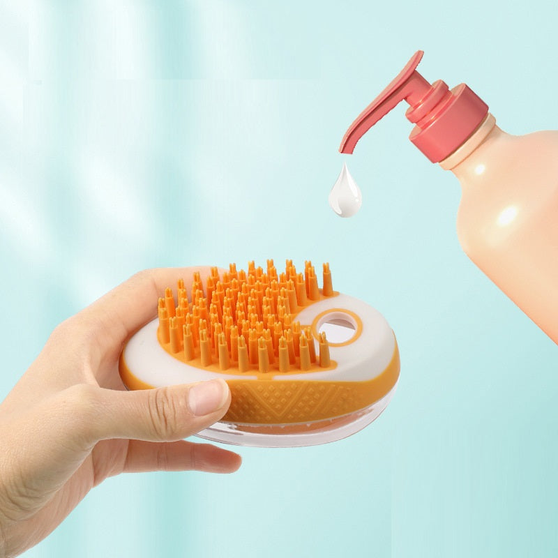 Pet Bath Brush 2-in-1 SPA Massage Comb