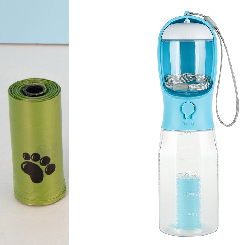 Portable PET Water Bottle Food Feeder