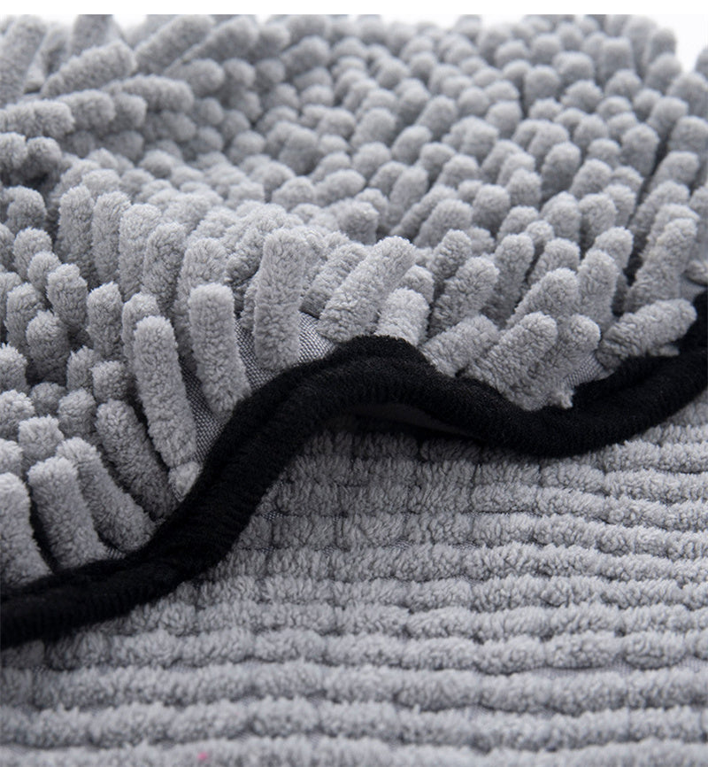 Pet Super Absorbent Bathrobe Microfiber Bath Towels