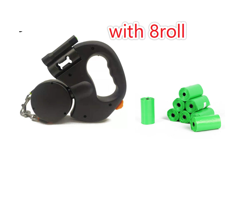 Dual Small Dogs Retractable Leash