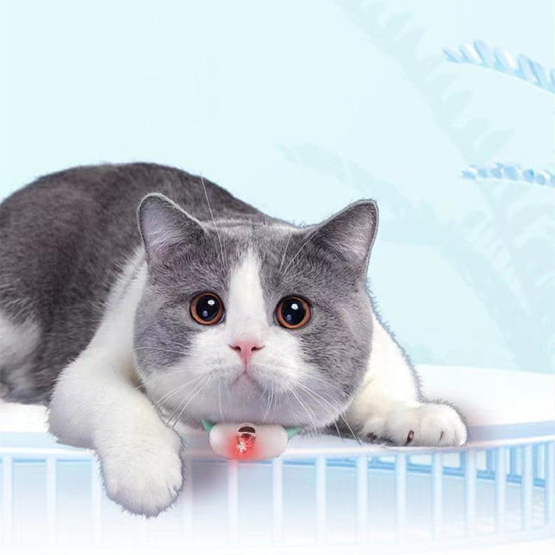 Automatic Cat Laser Teasing Collar USB Charging