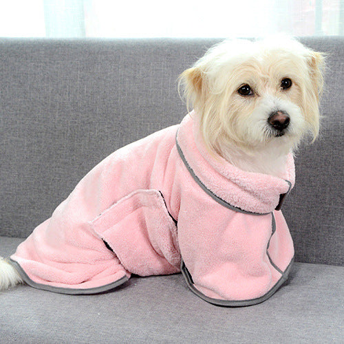 Quick-drying Absorbent Bathrobe Towel Dog Towel