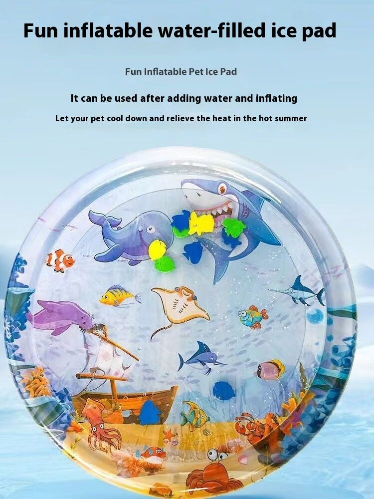 Cooling Water Bed Cushion Ice Pad Sleeping Mat For Dogs and Cats
