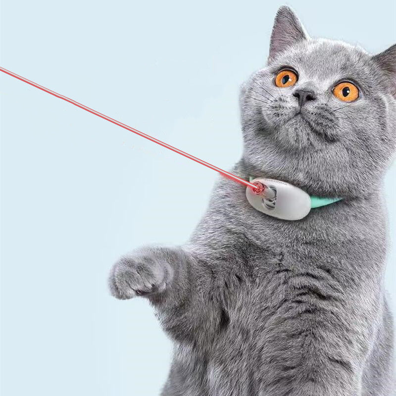 Automatic Cat Laser Teasing Collar USB Charging
