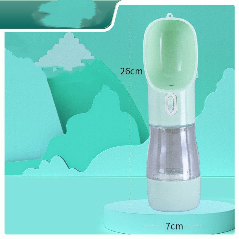 Pet Water Bottle and Feeder Bowl