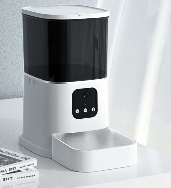 Pet Automatic Feeder Large Capacity Smart Voice Recorder APP Control Timer Feeding