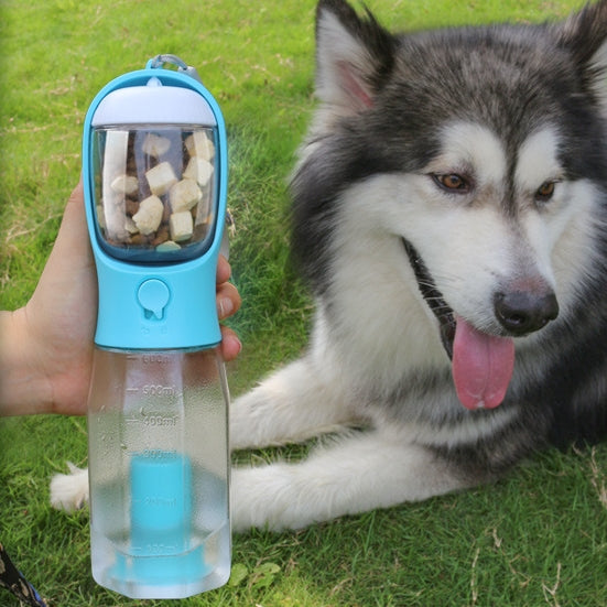Portable PET Water Bottle Food Feeder