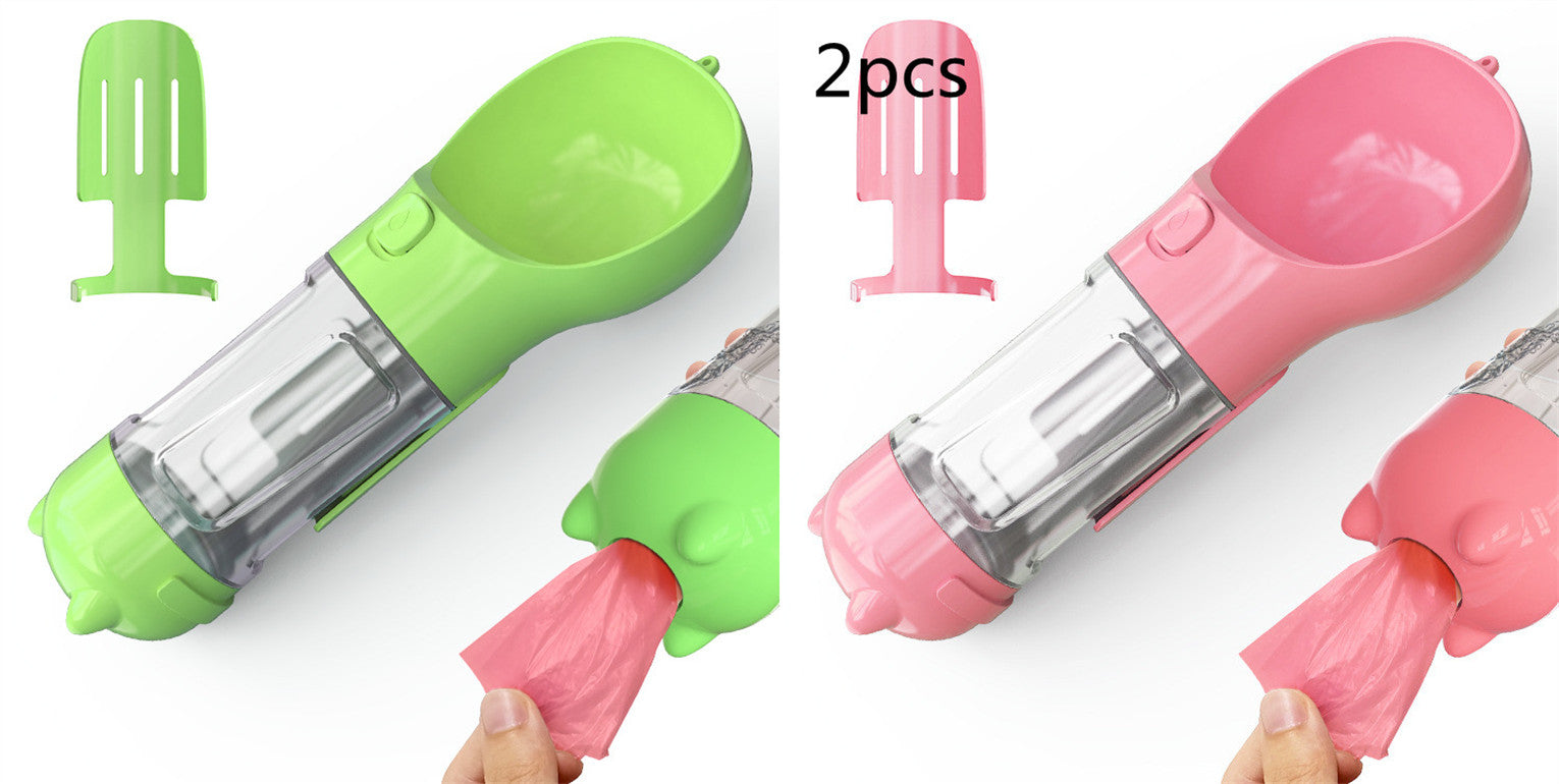 Pet Water Bottle Feeder Bowl Garbage Bag