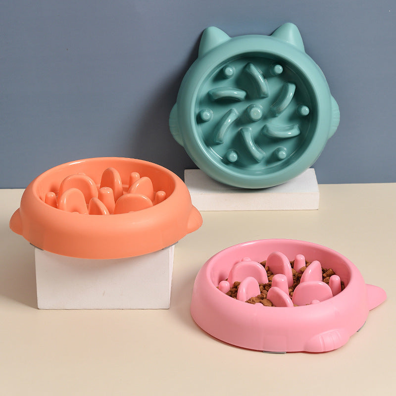 Pet Anti Choking Slow Feeder Bowl